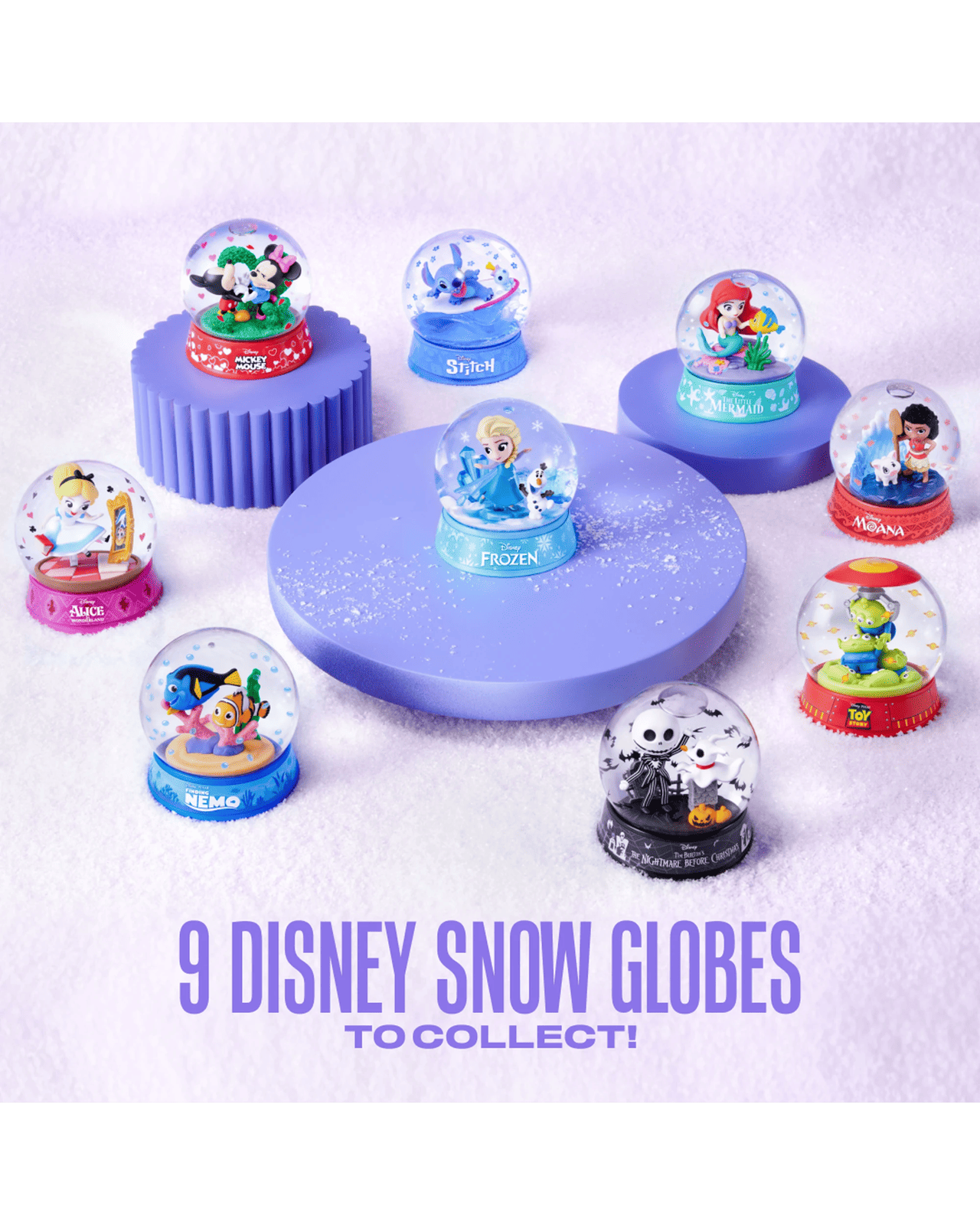 ZURU Mini Brands Create Disney Snow Globe Series 1 Capsule - Assorted 5 of 5