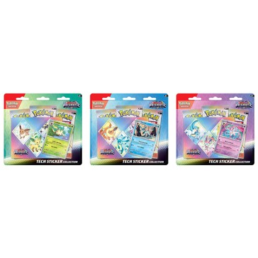 Pokemon TCG: Scarlet & Violet—Prismatic Evolutions Tech Sticker Collection - Assorted*