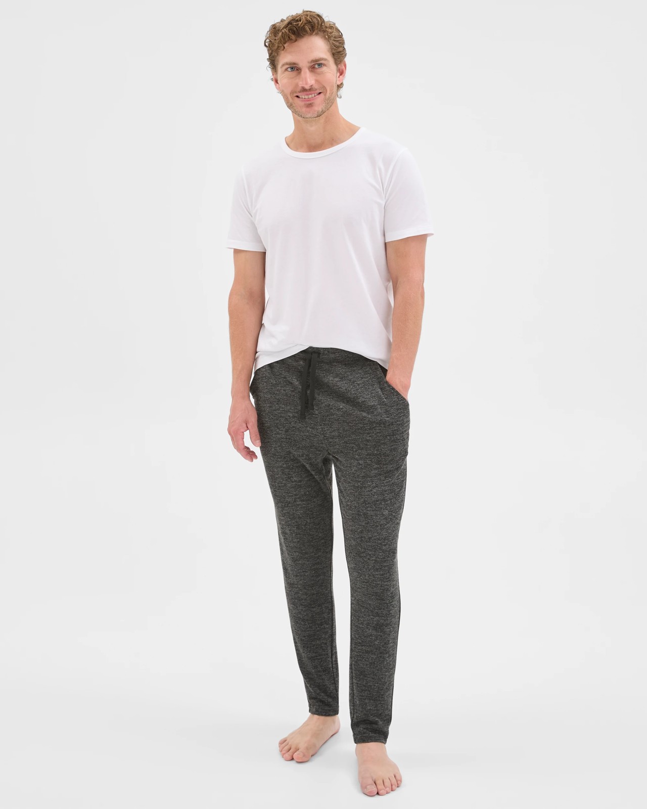 Maxx Cosy Sleep Lounge Pants - Charcoal Marle 3 of 6