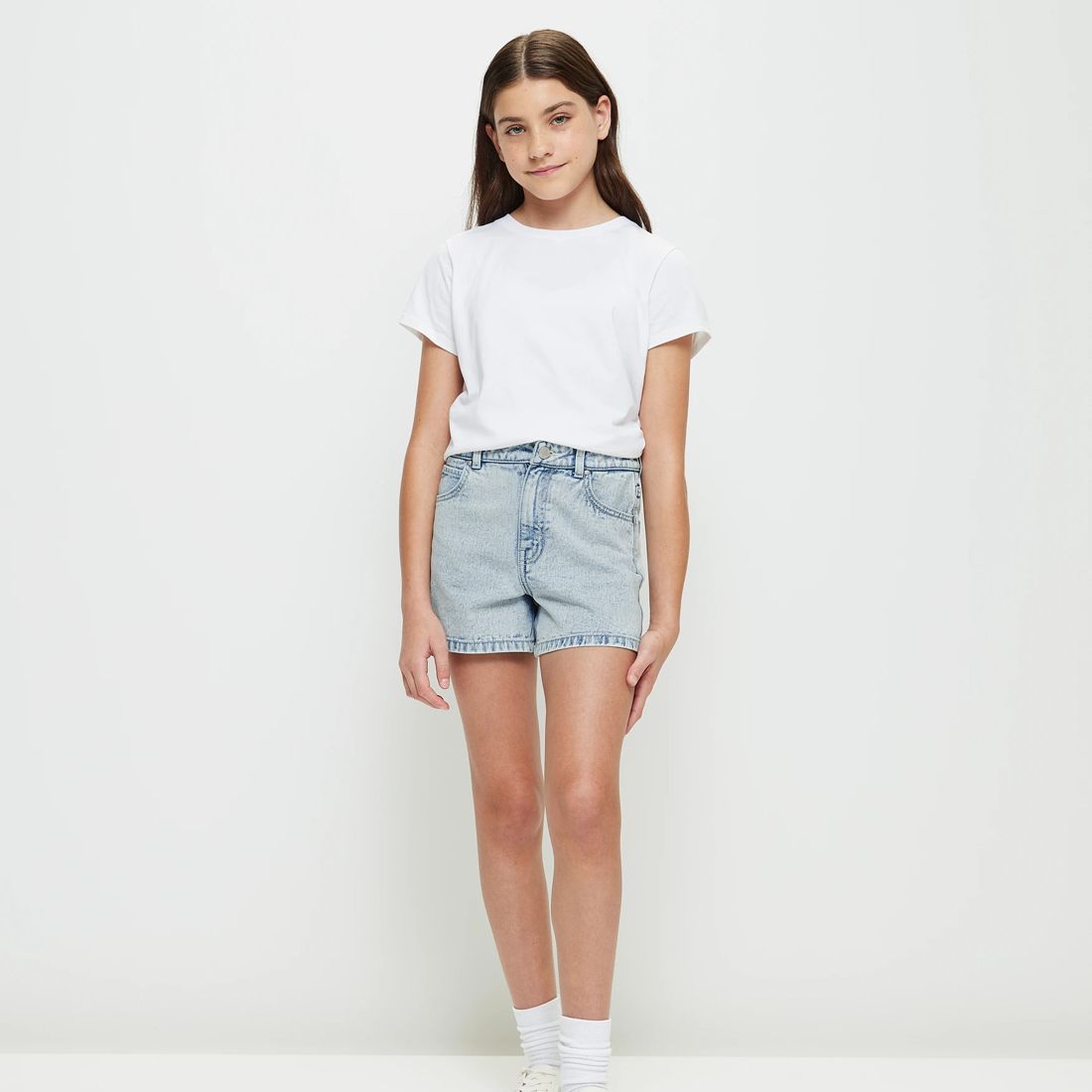 Denim Shorts - Light Blue | Target Australia