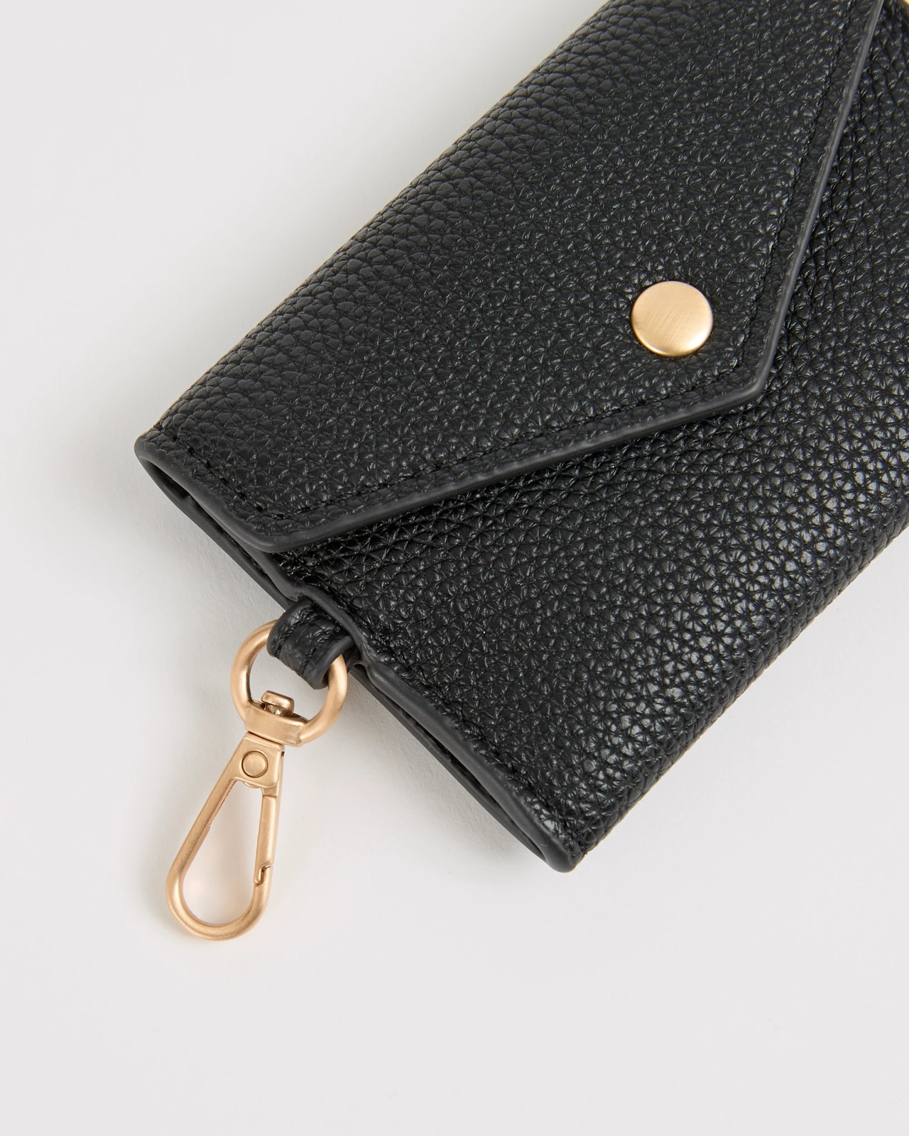 Pebble Card Coin Purse - Black 2 of 2