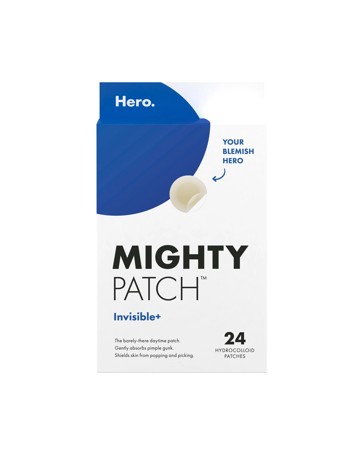 Hero 24 Pack Mighty Patch Invisible+ Pimple Patches - Hydrocolloid