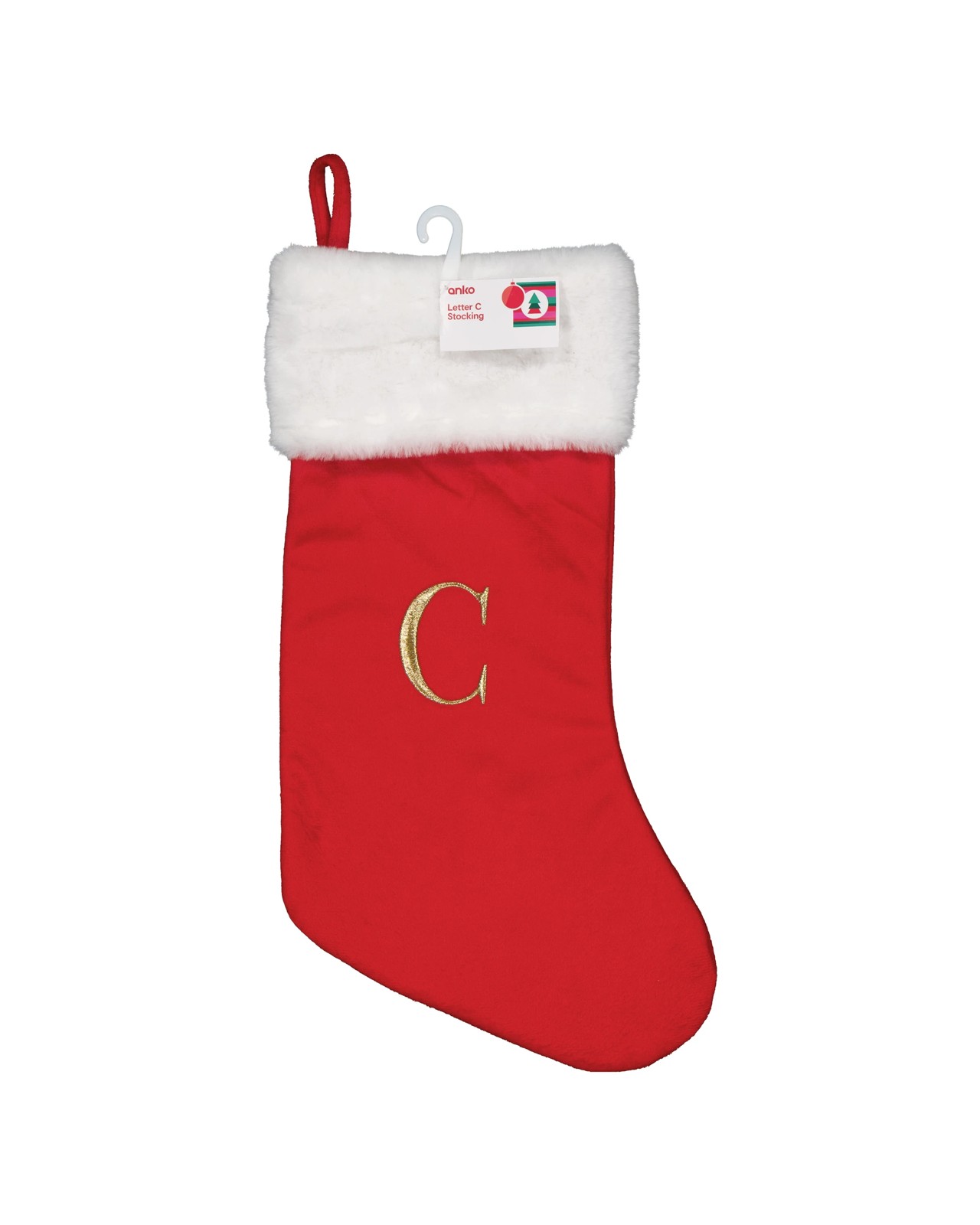Anko Letter C Stocking 4 of 4