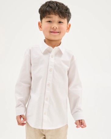 Long Sleeve Oxford Suiting Shirt