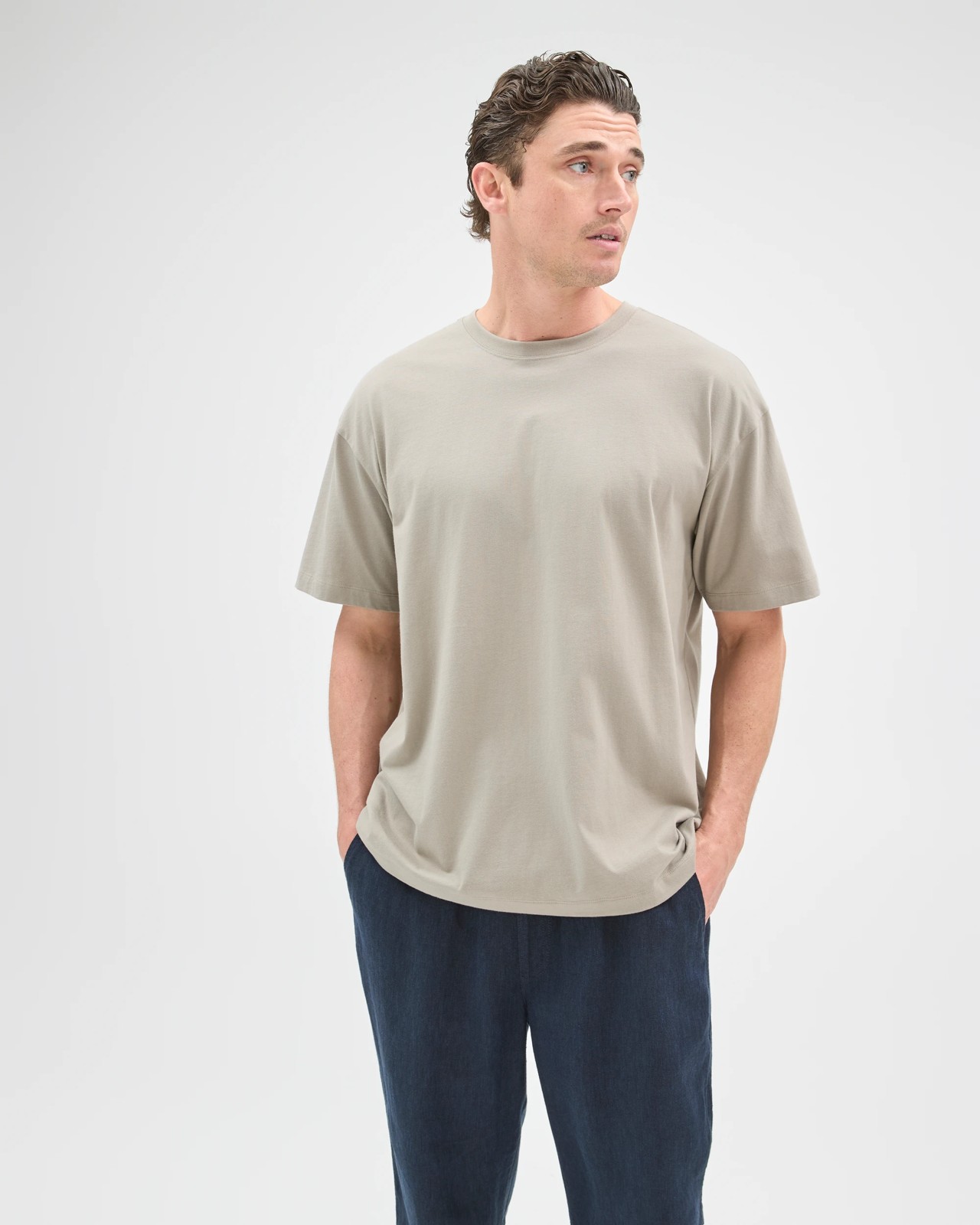 Australian Cotton Relaxed T-Shirt - Elephant 4 of 6