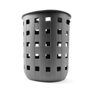 80L Trellis Laundry Hamper, Charcoal - Anko product image