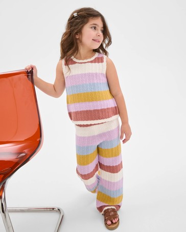 Australian Cotton Crochet Co-Ord Pants