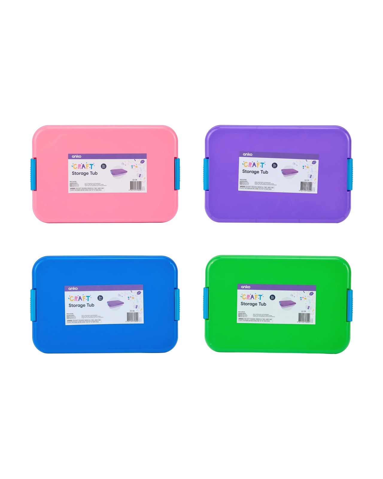 Storage Tub, Assorted - Anko 6 of 6