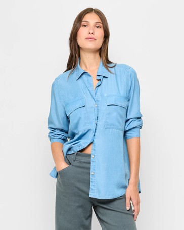 Washed Utility Shirt