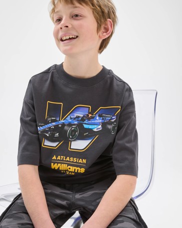 Licensed Williams F1 Australian Cotton Oversized T-Shirt