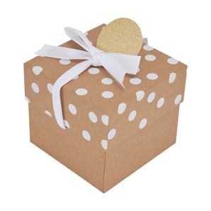 Kraft Dot Gift Box - Anko thumbnail 2