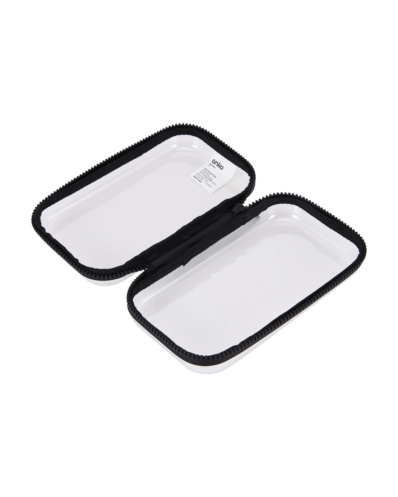Anko Hard Pencil Case - Clear 4 of 5