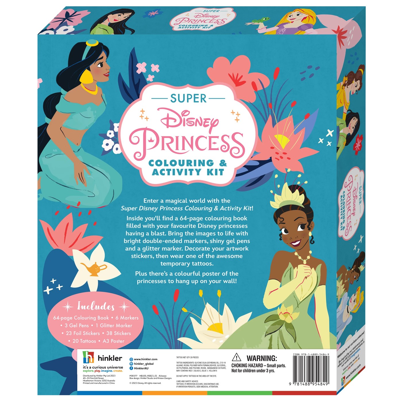 Super Disney Princess Colouring & Activity Kit