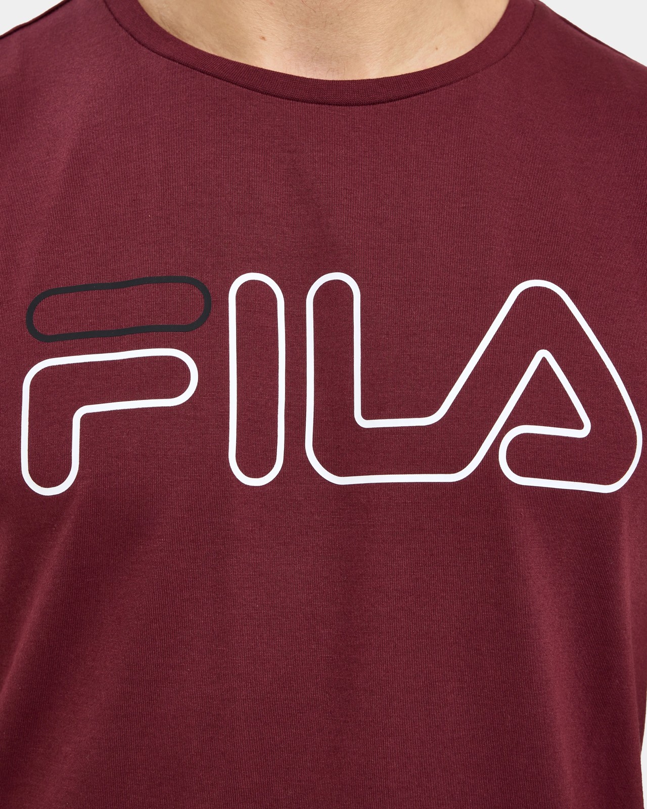 Fila Piero Graphic Tank Top - Chocolate Truffle 4 of 5