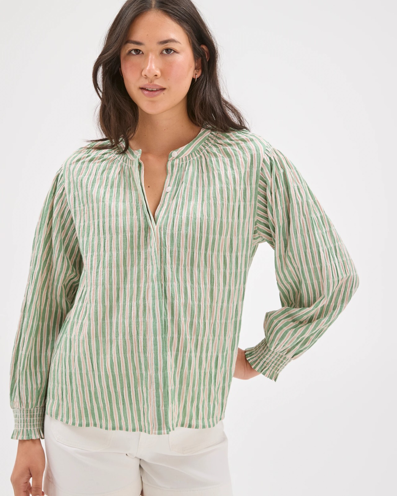Long Sleeve Femme Blouse 3 of 5
