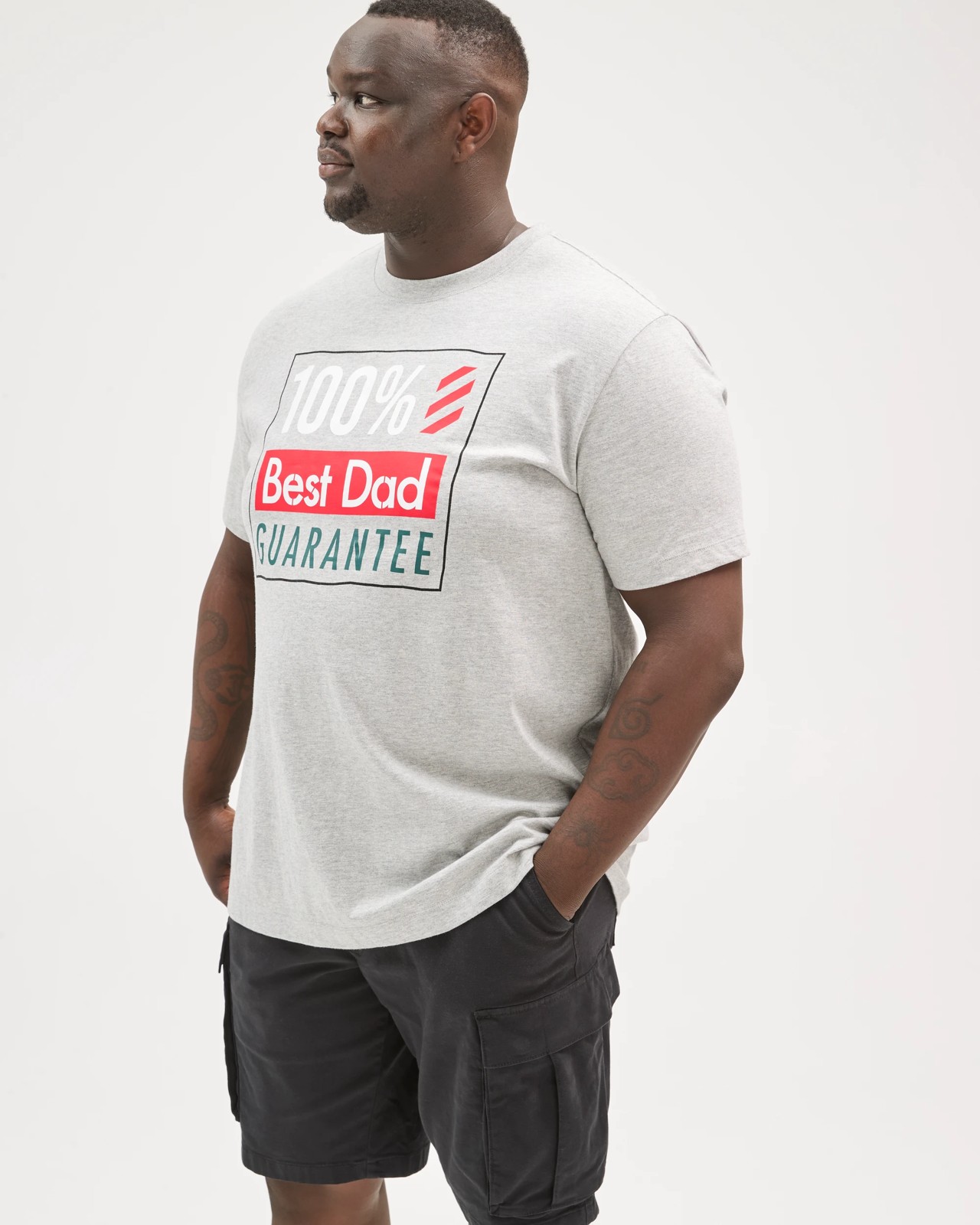 Plus Size Australian Cotton Blend Print T-Shirt 4 of 5