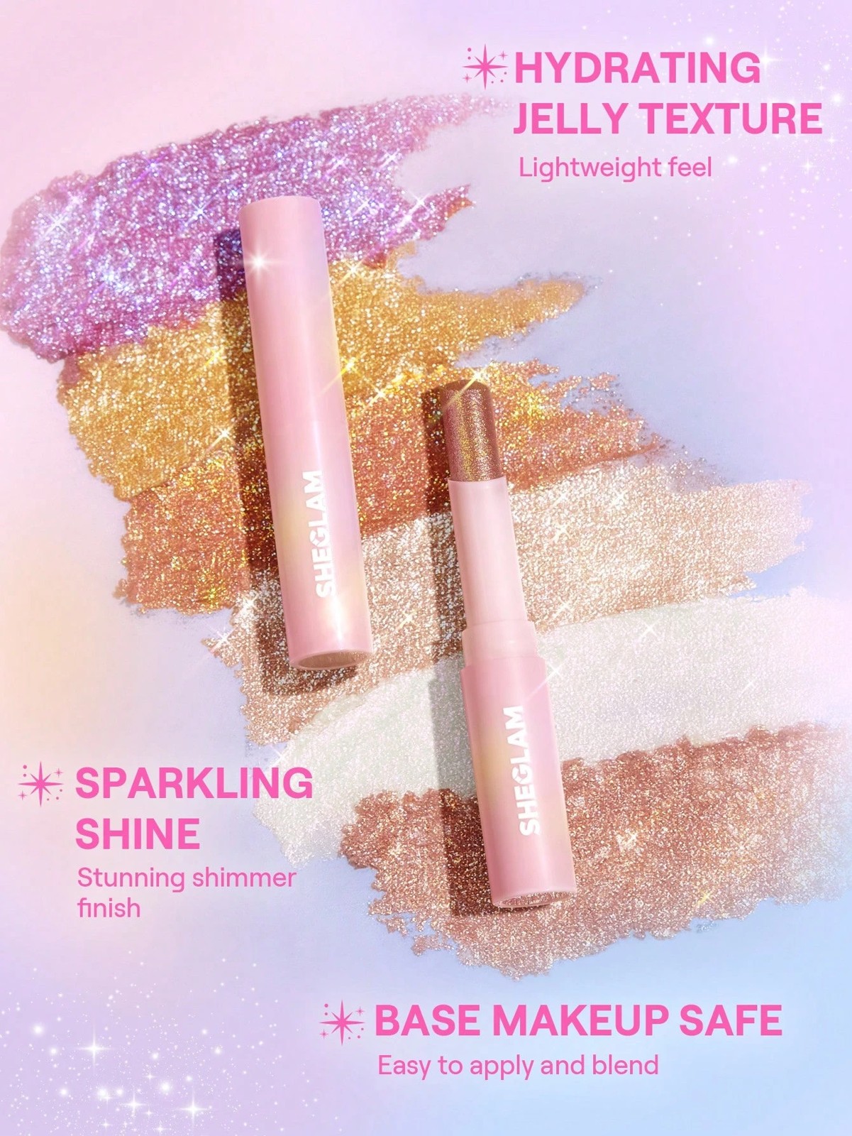 SHEGLAM Crystal Jelly Glaze Stick - Aura Blitz 4 of 6
