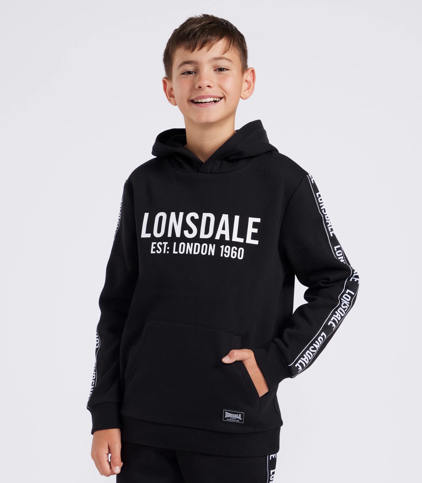 Lonsdale London Jumper - Manchester - Black