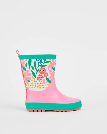 Bright Floral Rainboot