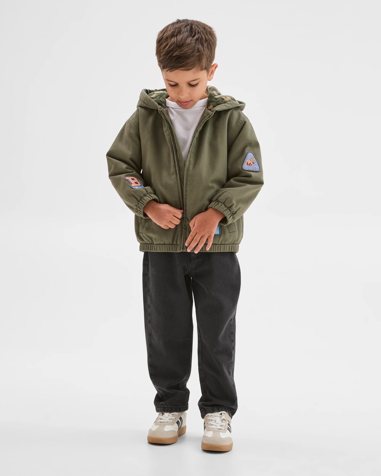 Hooded Bomber Jacket 2 of 5