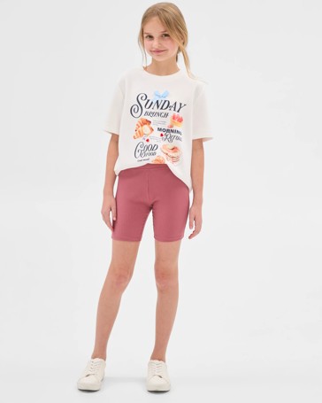 Australian Cotton Rib Bike Short