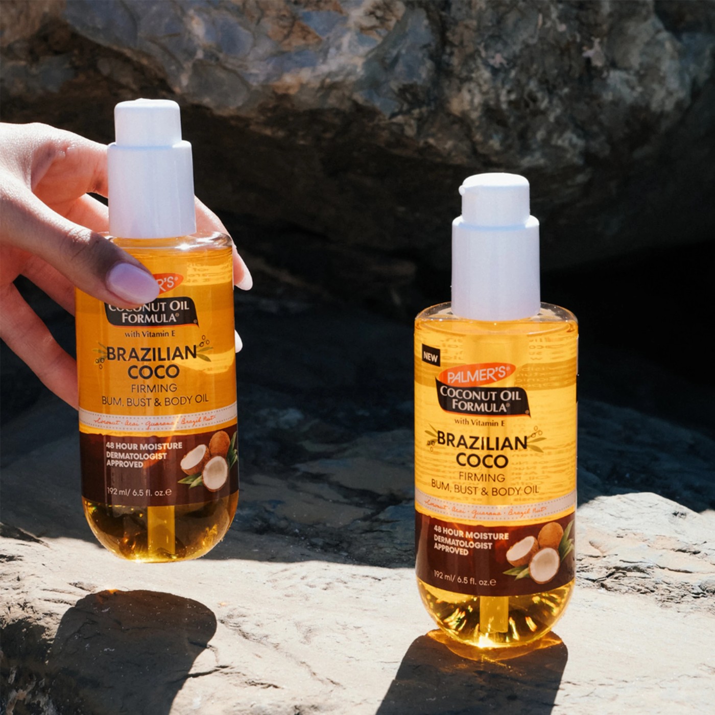 Palmer's Brazilian Coco Firming Bum, Bust & Body Oil 192ml - Coconut, Acai, Guarana and Brazil Nut 5 of 5