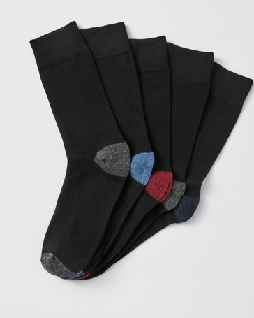 Maxx 5 Pack Business Socks - Multi