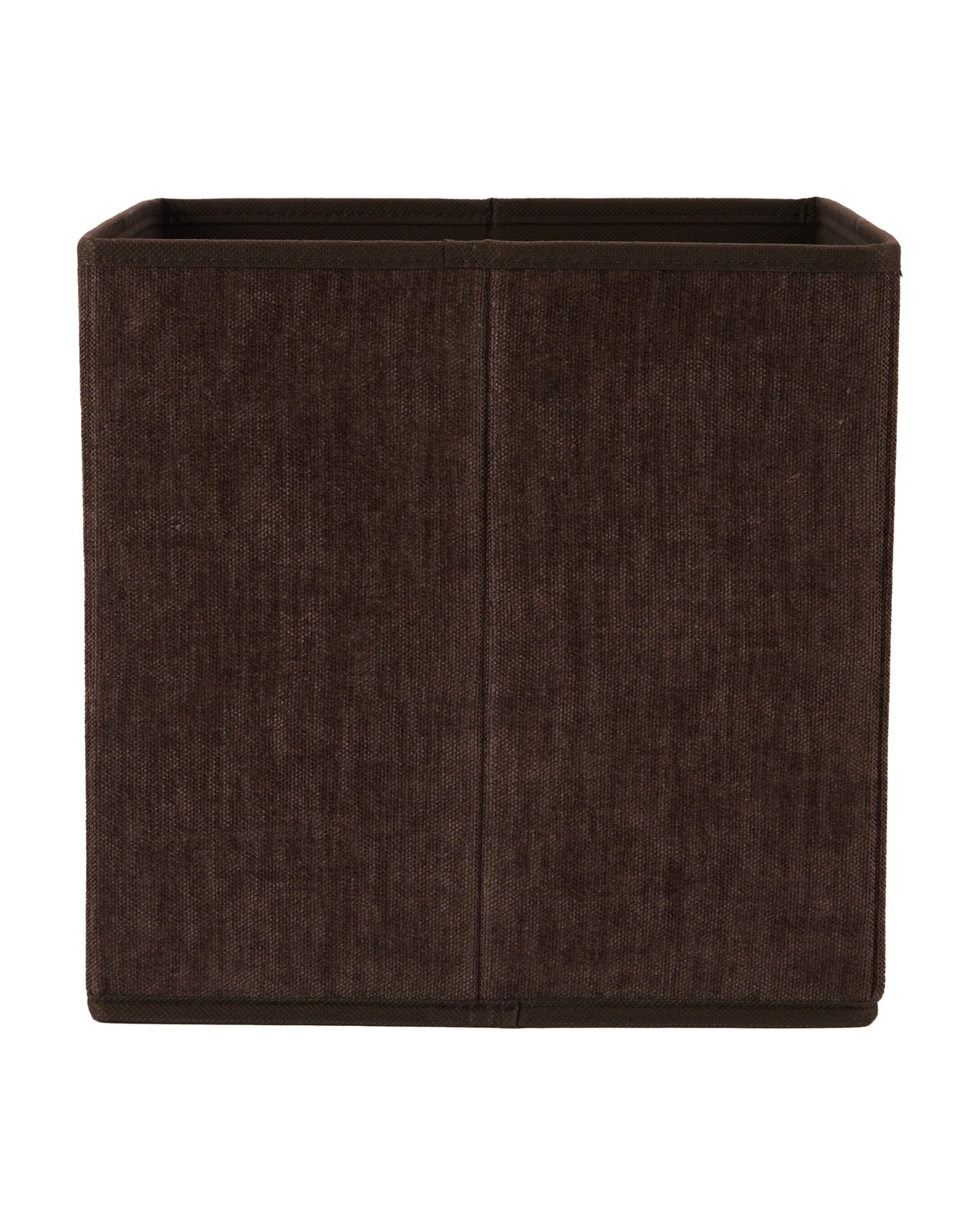 Anko Collapsible Storage Cube - Chocolate 3 of 5
