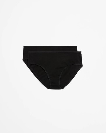Australian Cotton Blend 2 Pack Midi Briefs