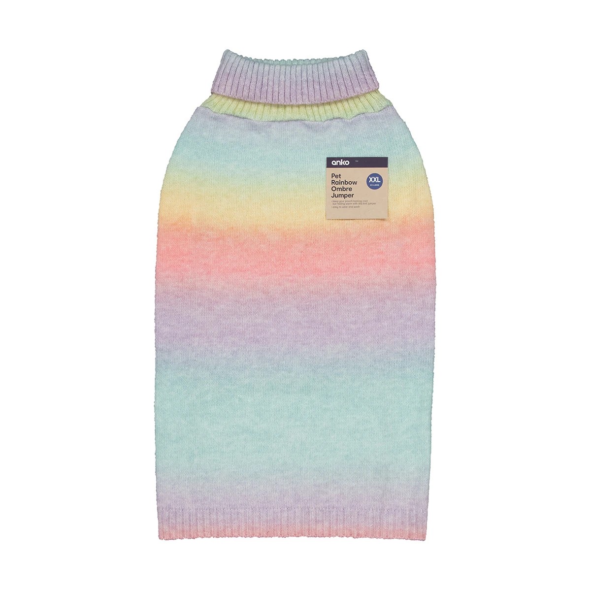 Kmart Fleece Leggings-Rainbow Size: 1