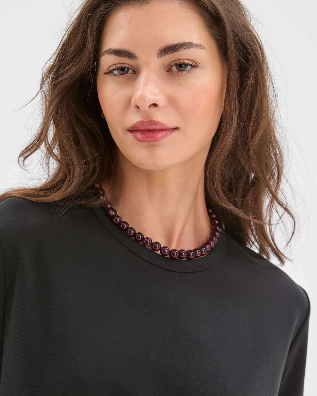 Petites Relaxed Drape T-Shirt 5 of 6