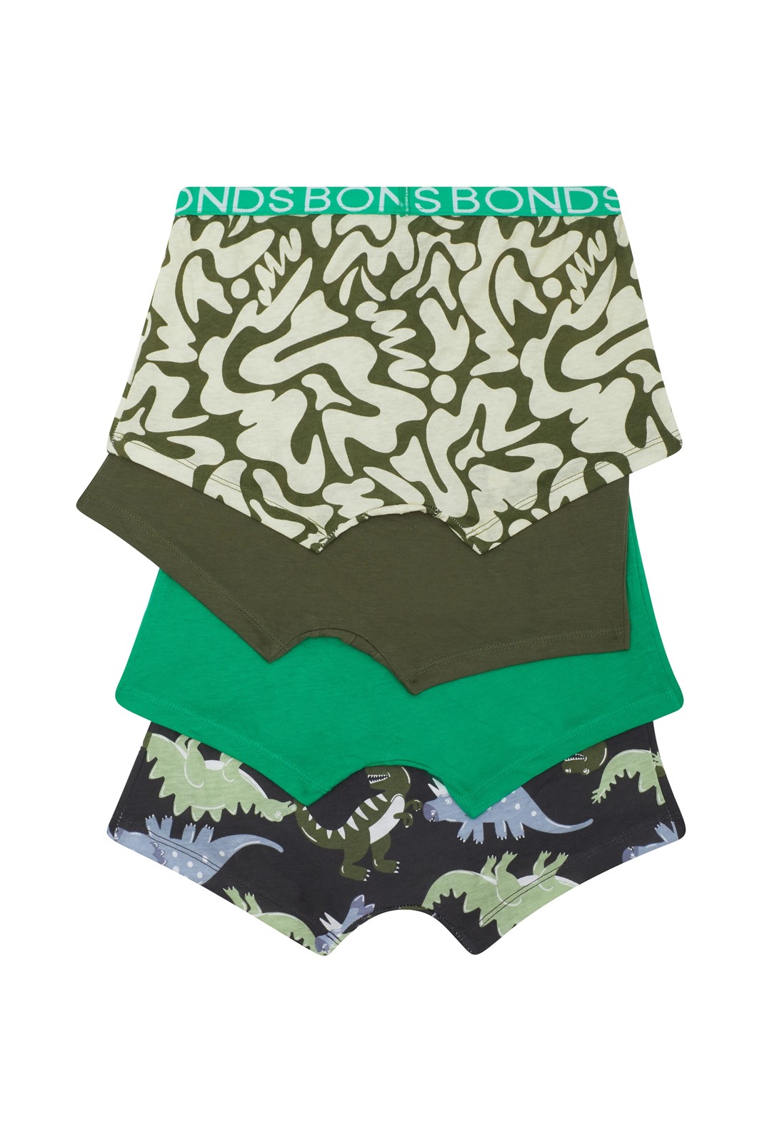 Bonds Boys Trunks 4 Pack - Sleepy Dinosaur 2 of 3