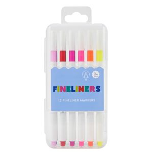 Anko 12 Pack Fineliner Markers