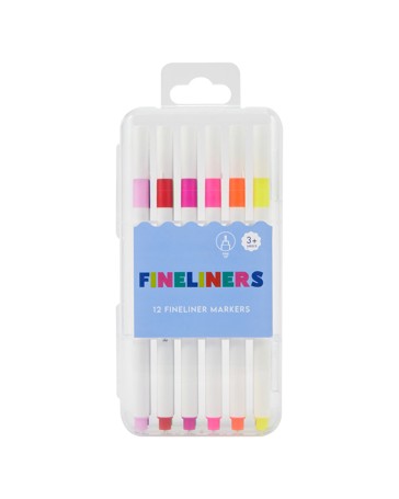 Anko 12 Pack Fineliner Markers
