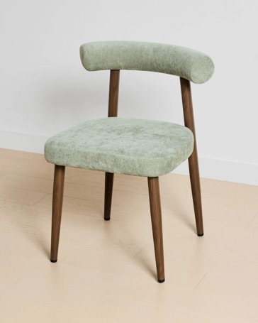 Anko Henry Upholstered Dining Chair - Green