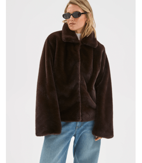 Lily Loves Faux Fur Coat
