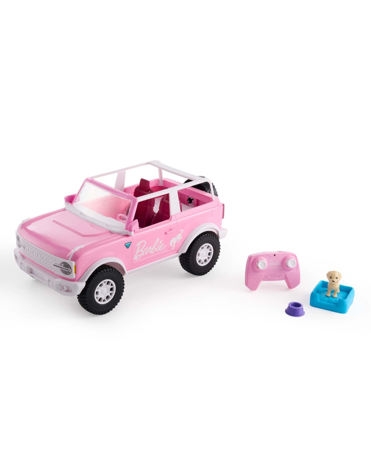 Hot Wheels RC Barbie Ford Bronco RC Playset 2 of 5