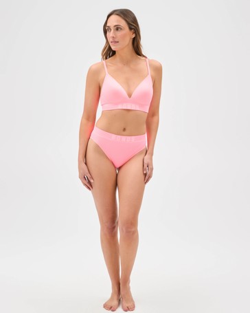 Bonds Retro Rib Wirefree Crop T-Shirt Bra