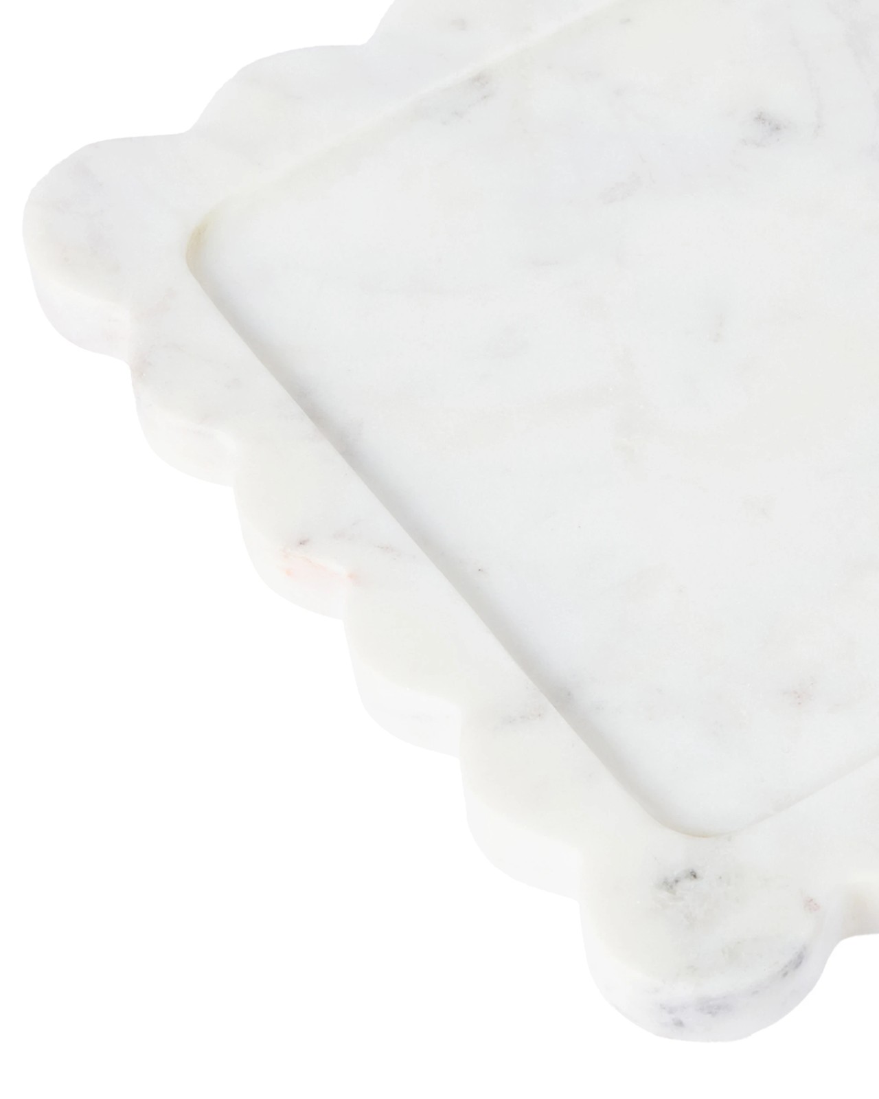 Anko Wavy Edge Marble Decor Tray 4 of 6