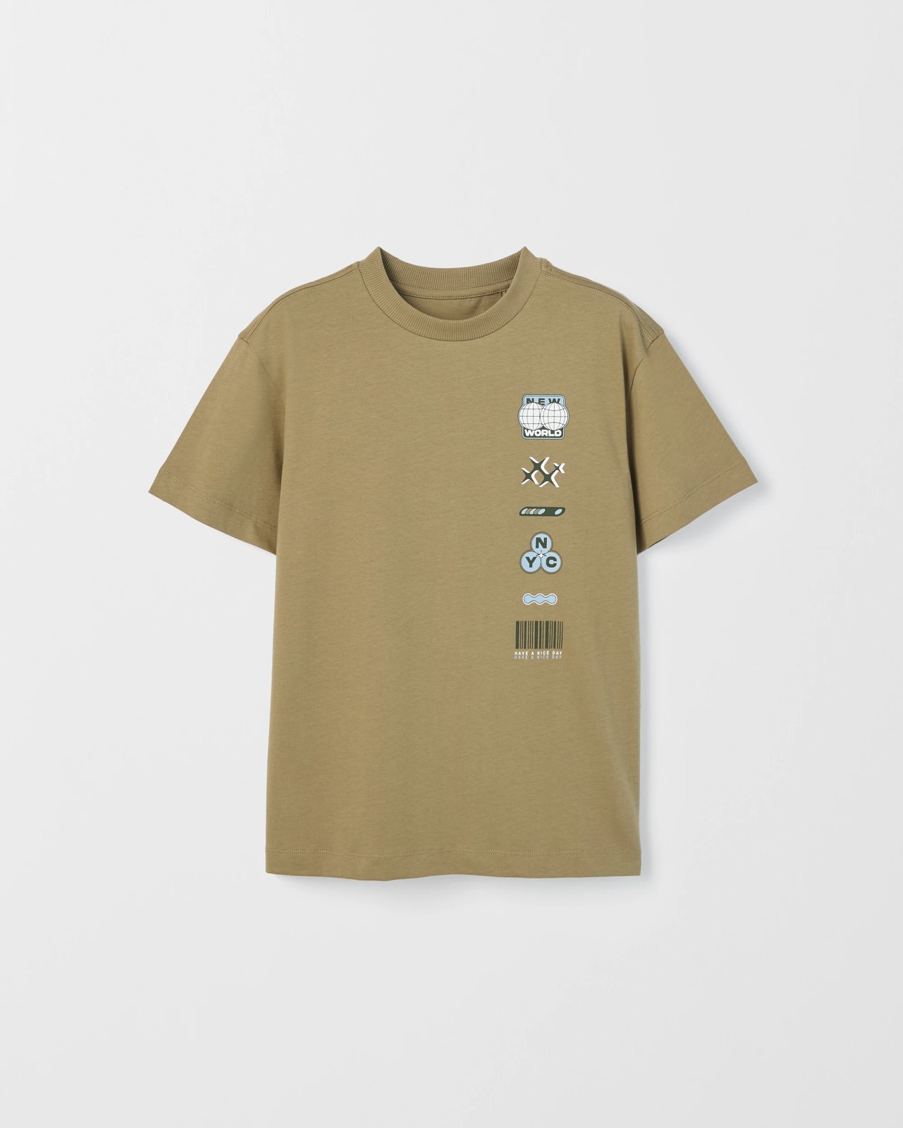 Australian Cotton Short Sleeve T-Shirt - Green 5 of 5