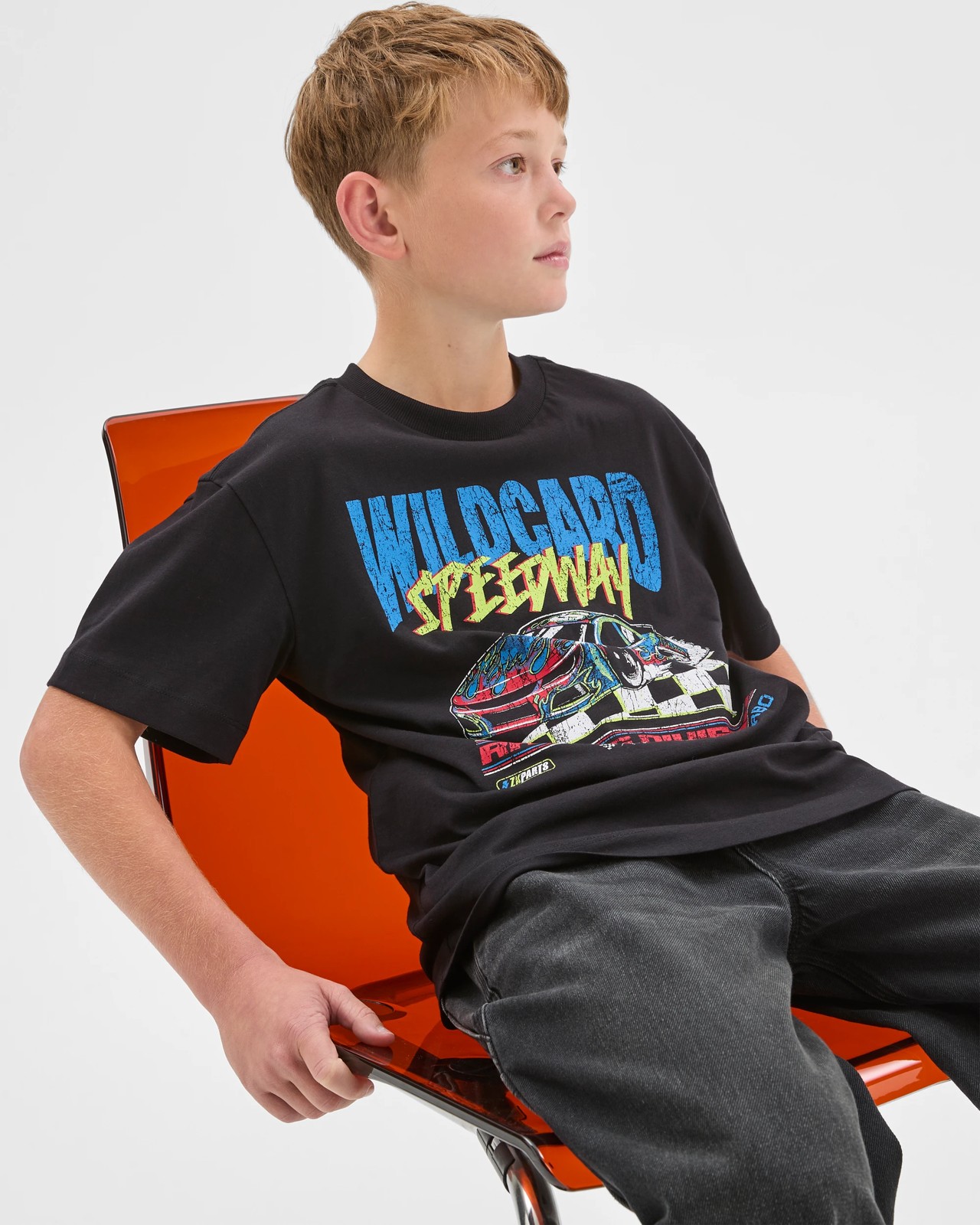 Australian Cotton Print T-Shirt - Black 3 of 6