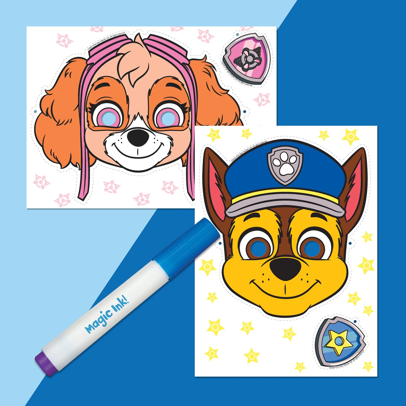 INKredibles PAW Patrol Magic Ink Masks - Book 3 of 4
