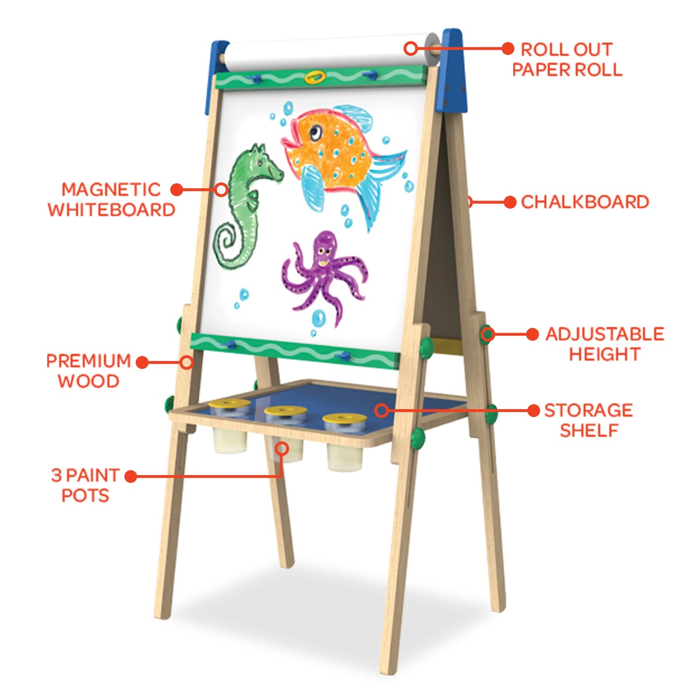 Crayola Wooden Art Easel