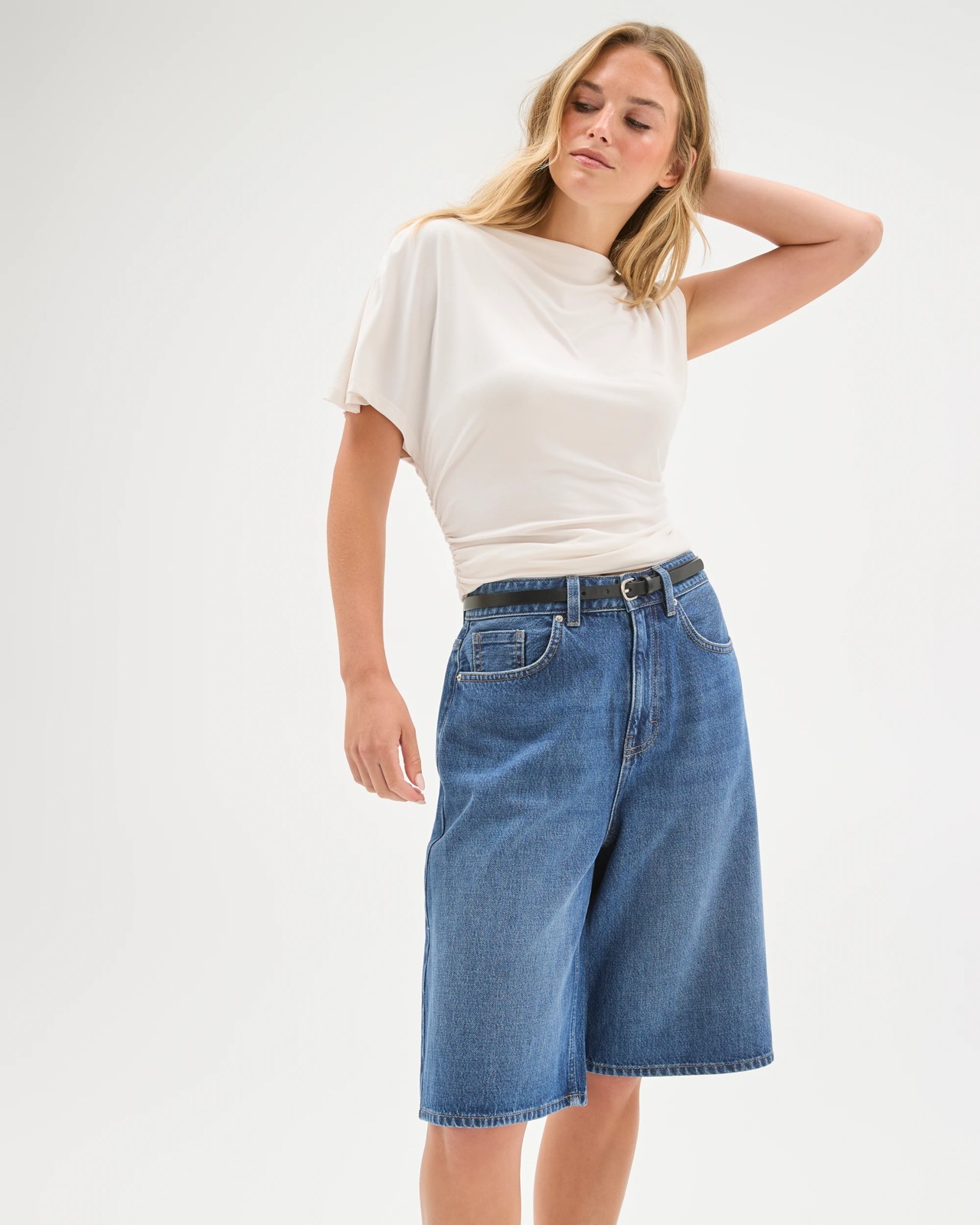 Lily Loves Denim Jorts 3 of 6