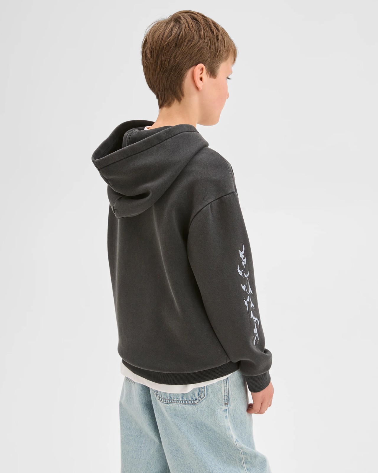 Long Sleeve Sweat Popover Heavyweight Hoodie 5 of 5