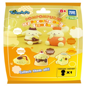 Twinchees Pompompurin My Favorite Colour Figurine - Assorted