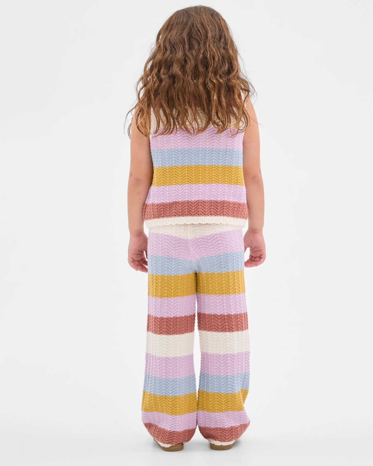 Australian Cotton Crochet Co-Ord Pants 4 of 6