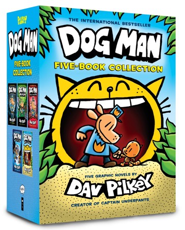 Dog Man Five-Book Collection by Dav Pilkey - Book