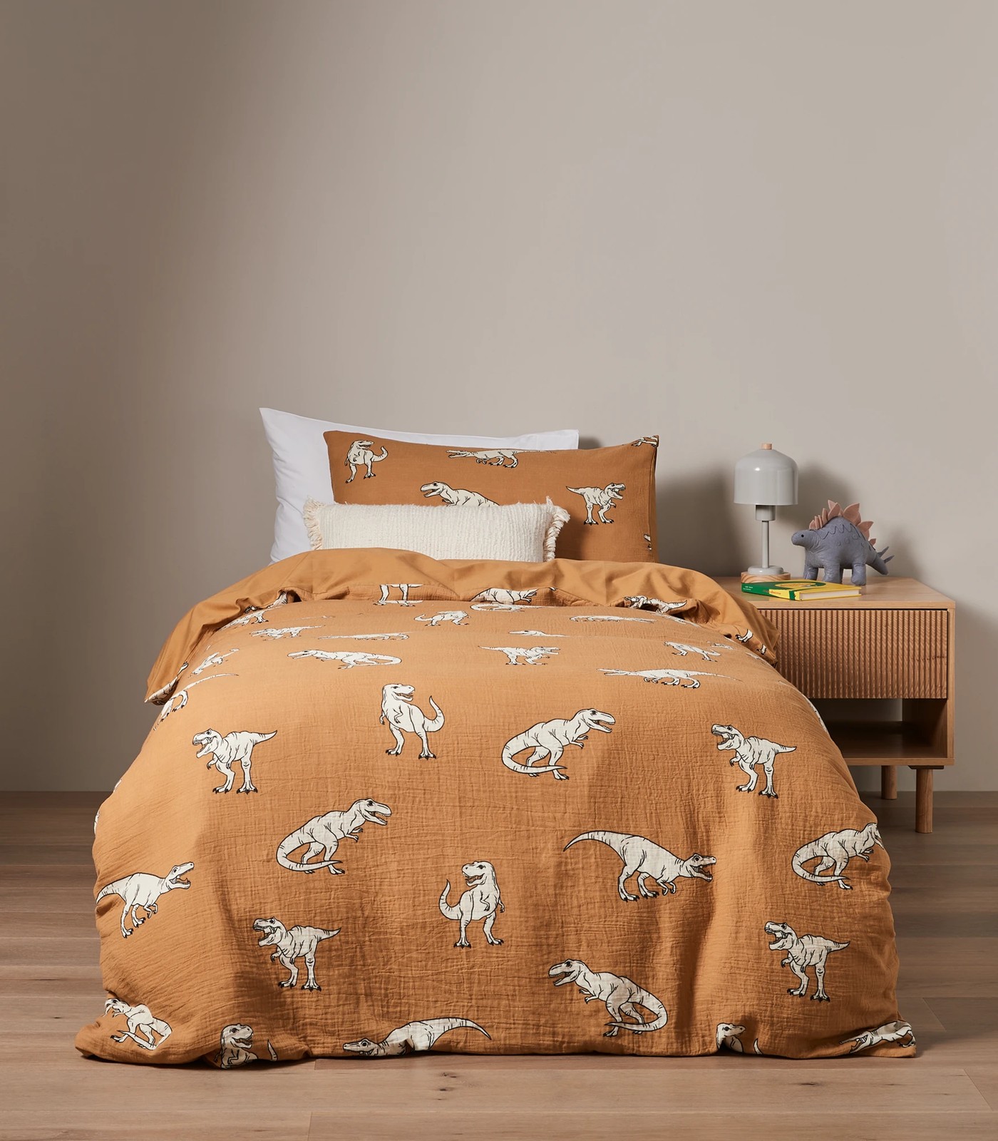 Anzo Dinosaur Kids Textured Quilt Cover Set Target Australia