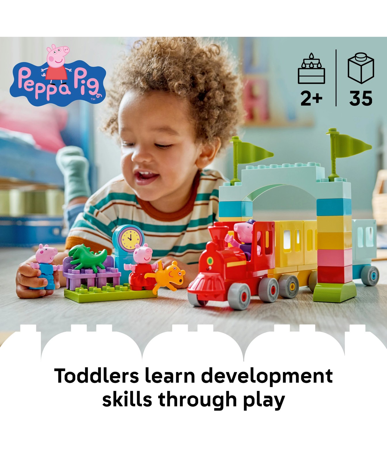 LEGO® DUPLO Peppa Pig Train Ride with Grandpa Pig 10466 2 of 5